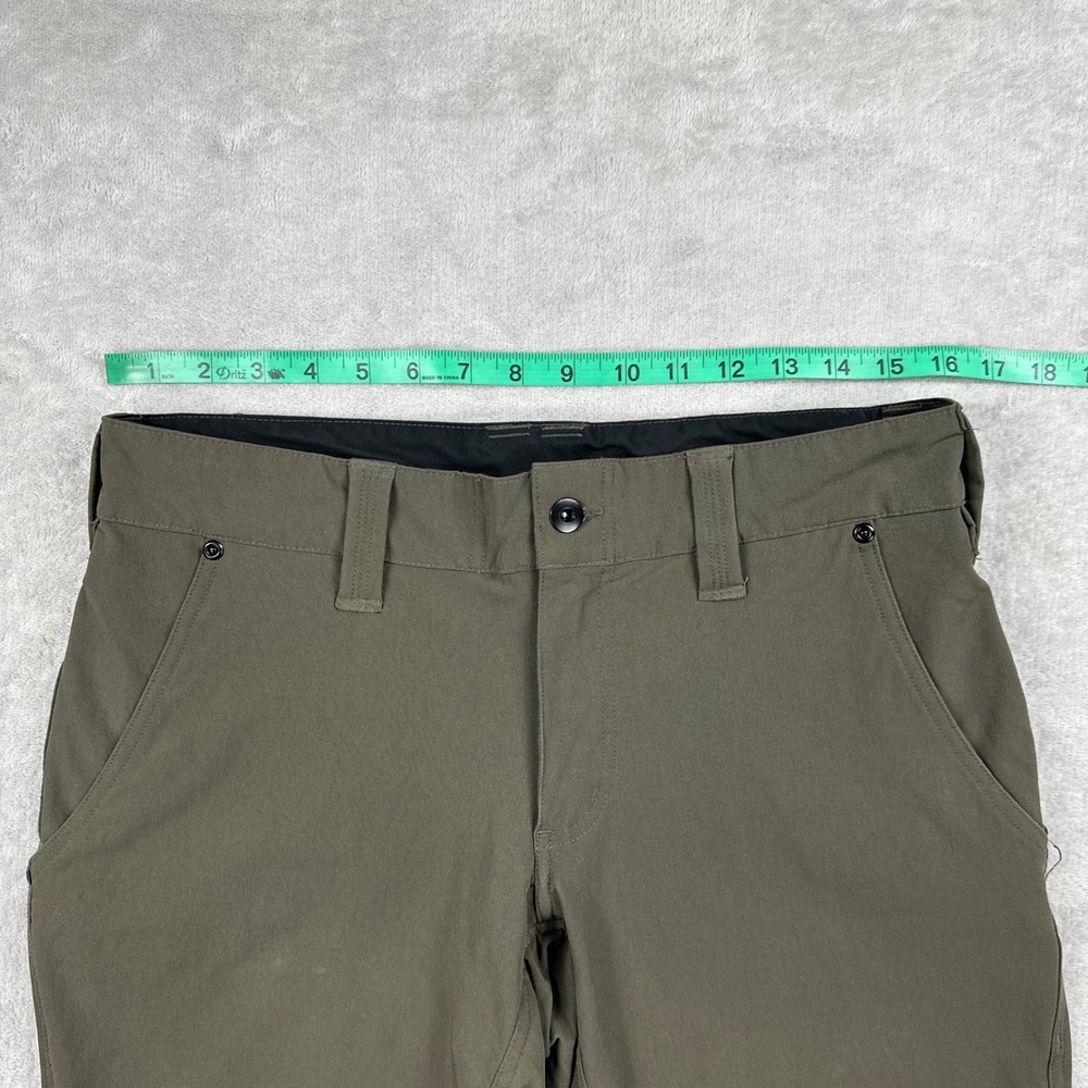 Chrome Industries Shorts Men 32 Olive Green Cycling Technical Stretch Commuter - Picture 6 of 10